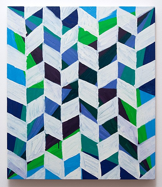 Untitled (blue green white), 2008
